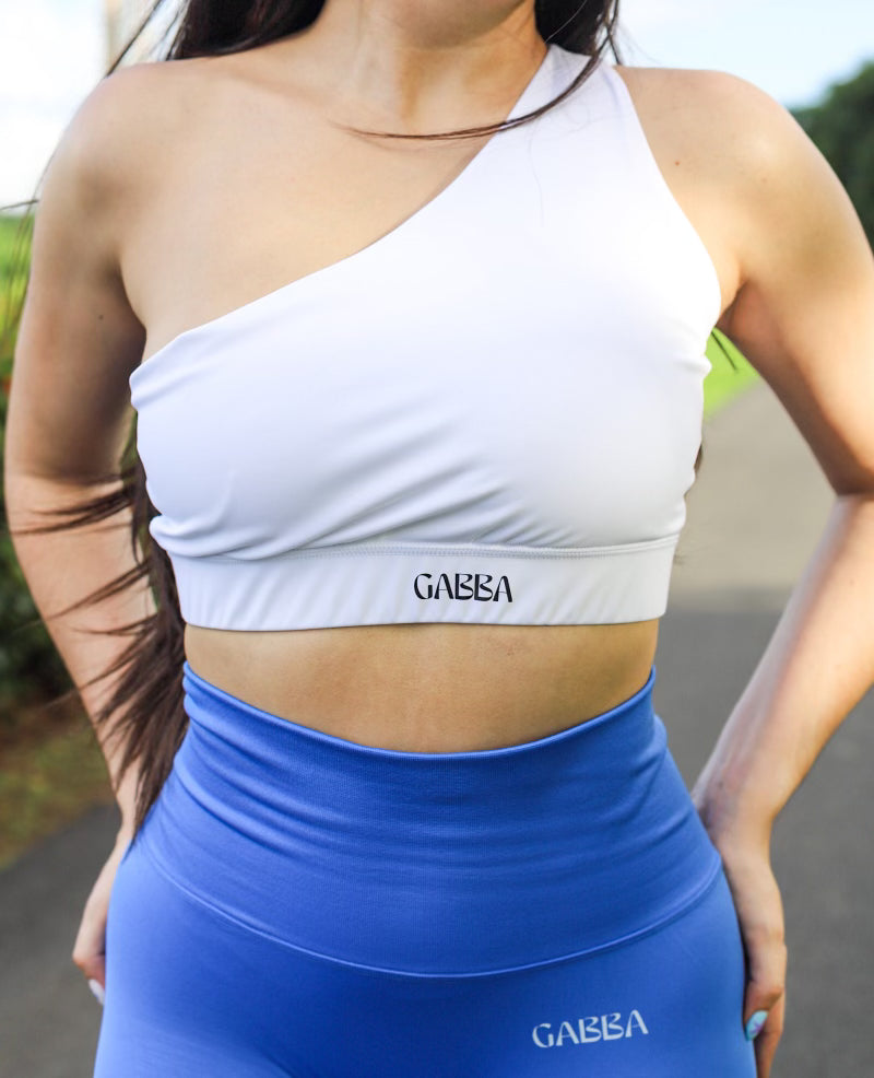 White One Shoulder Top